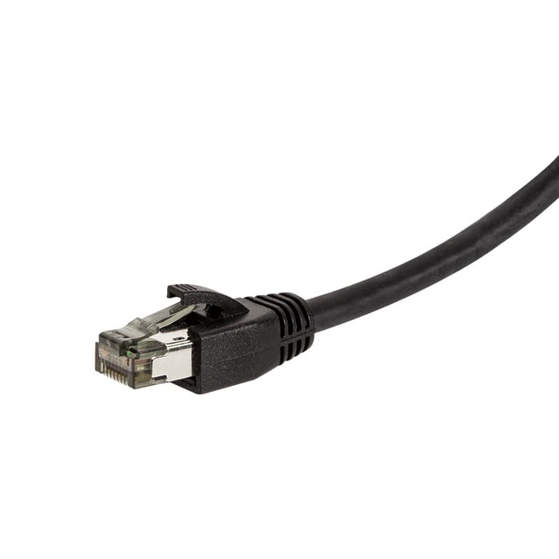 PATCH CORD S/FTP LOGILINK Cat8.1, LSZH, cupru, 15 m, negru, AWG26, dublu ecranat "CQ8103S"