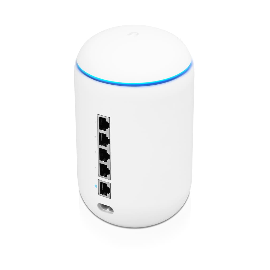 ROUTER Ubiquiti Dream Machine, wireless, 2100 Mbps, port LAN 10/100/1000 x 4, port WAN 10/100/1000 x 1, antena interna x 1, "UDM-EU" — miniatură