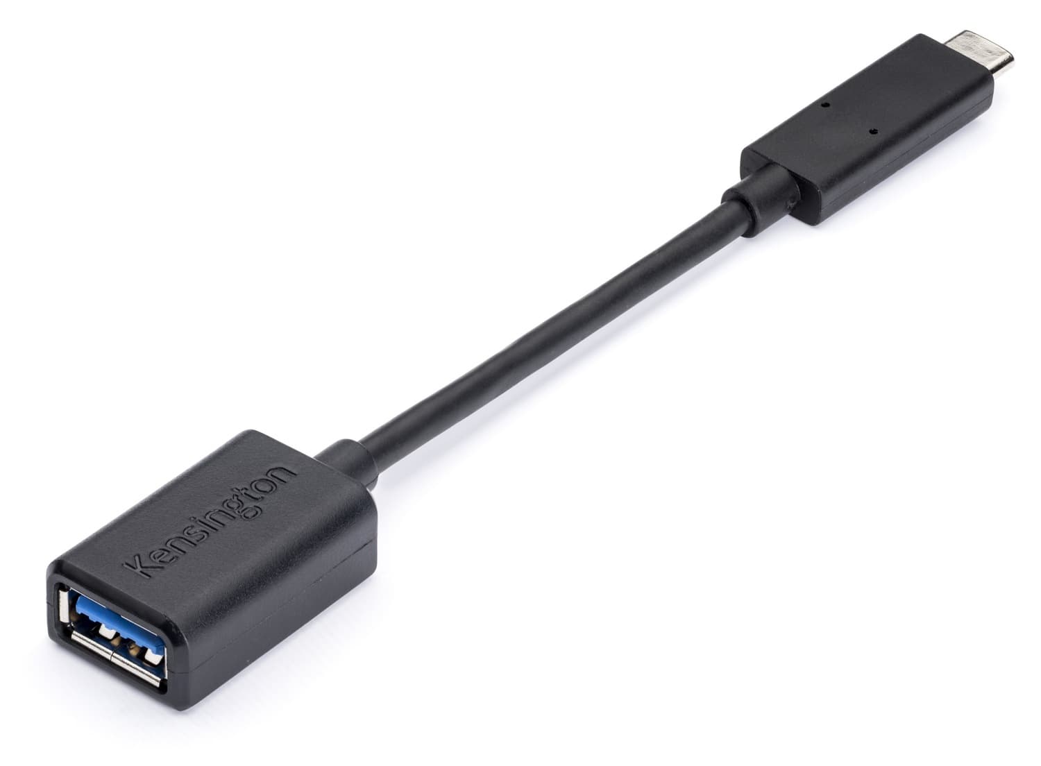 ADAPTOR KENSINGTON, pt. periferice, USB Type-C (T) la USB 3.0 (M), negru, "K33992WW" (include TV 0.06 lei) — miniatură
