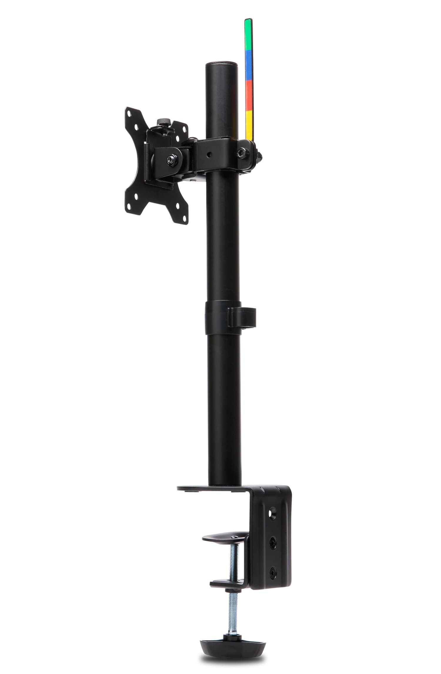 SUPORT de birou KENSINGTON, pt 1 TV/monitor plat, diag. max 34 inch, rotatie, inclinare, pivotare, verticala, max 8 Kg, "K55411WW" — miniatură