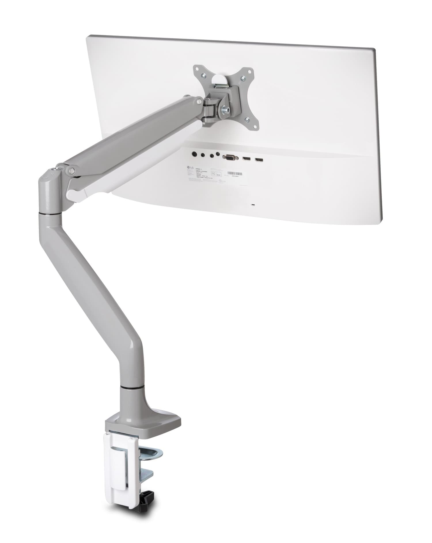 SUPORT de birou KENSINGTON, pt 1 TV/monitor plat, curbat, diag. max 32 inch, rotatie, inclinare, pivotare, orizontala, verticala, totala, max 9 Kg, "K55470EU" — miniatură