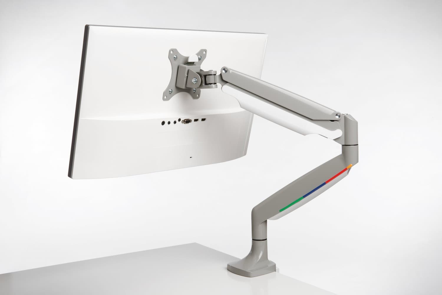 SUPORT de birou KENSINGTON, pt 1 TV/monitor plat, curbat, diag. max 32 inch, rotatie, inclinare, pivotare, orizontala, verticala, totala, max 9 Kg, "K55470EU" — miniatură