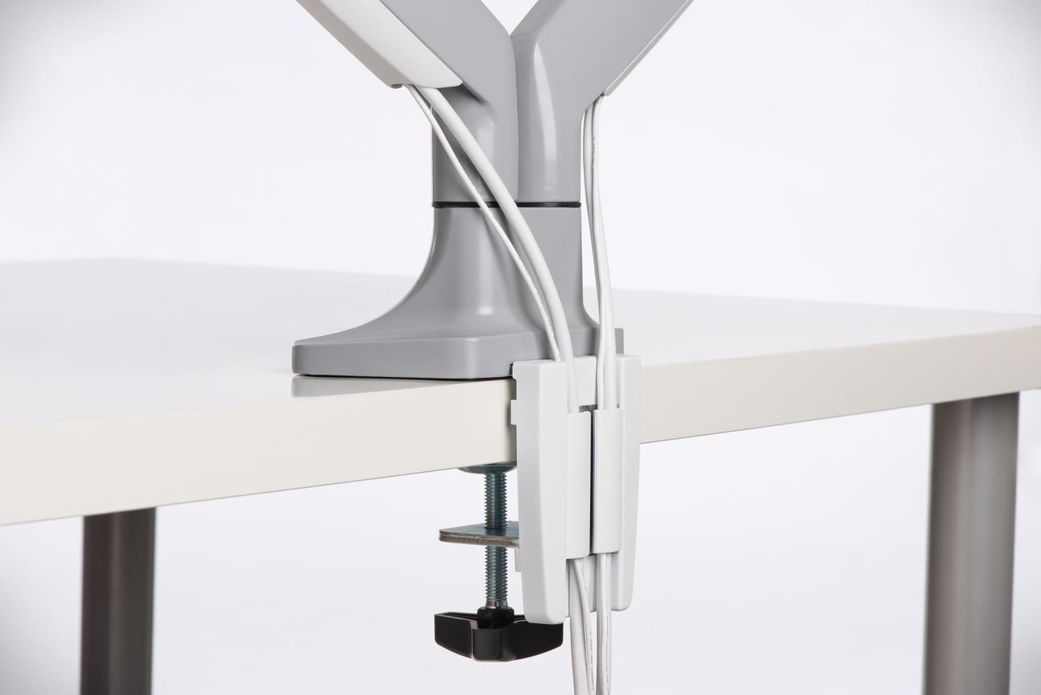 SUPORT de birou KENSINGTON, pt 1 TV/monitor plat, curbat, diag. max 32 inch, rotatie, inclinare, pivotare, orizontala, verticala, totala, max 9 Kg, "K55470EU" — miniatură