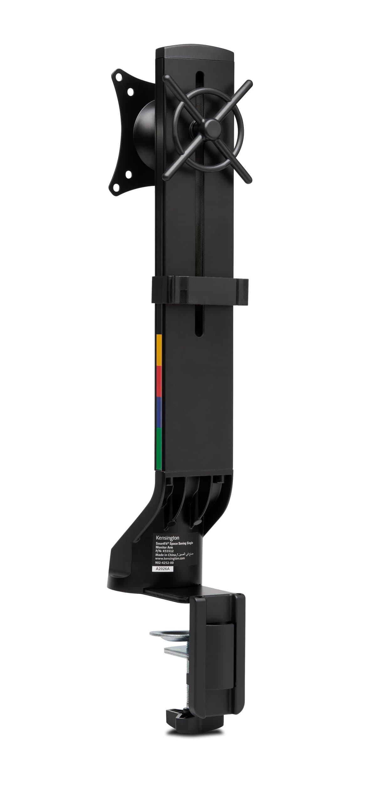 SUPORT de birou KENSINGTON, pt 1 TV/monitor plat, diag. max 32 inch, rotatie, inclinare, pivotare, verticala, max 8 Kg, "K55512WW" — miniatură
