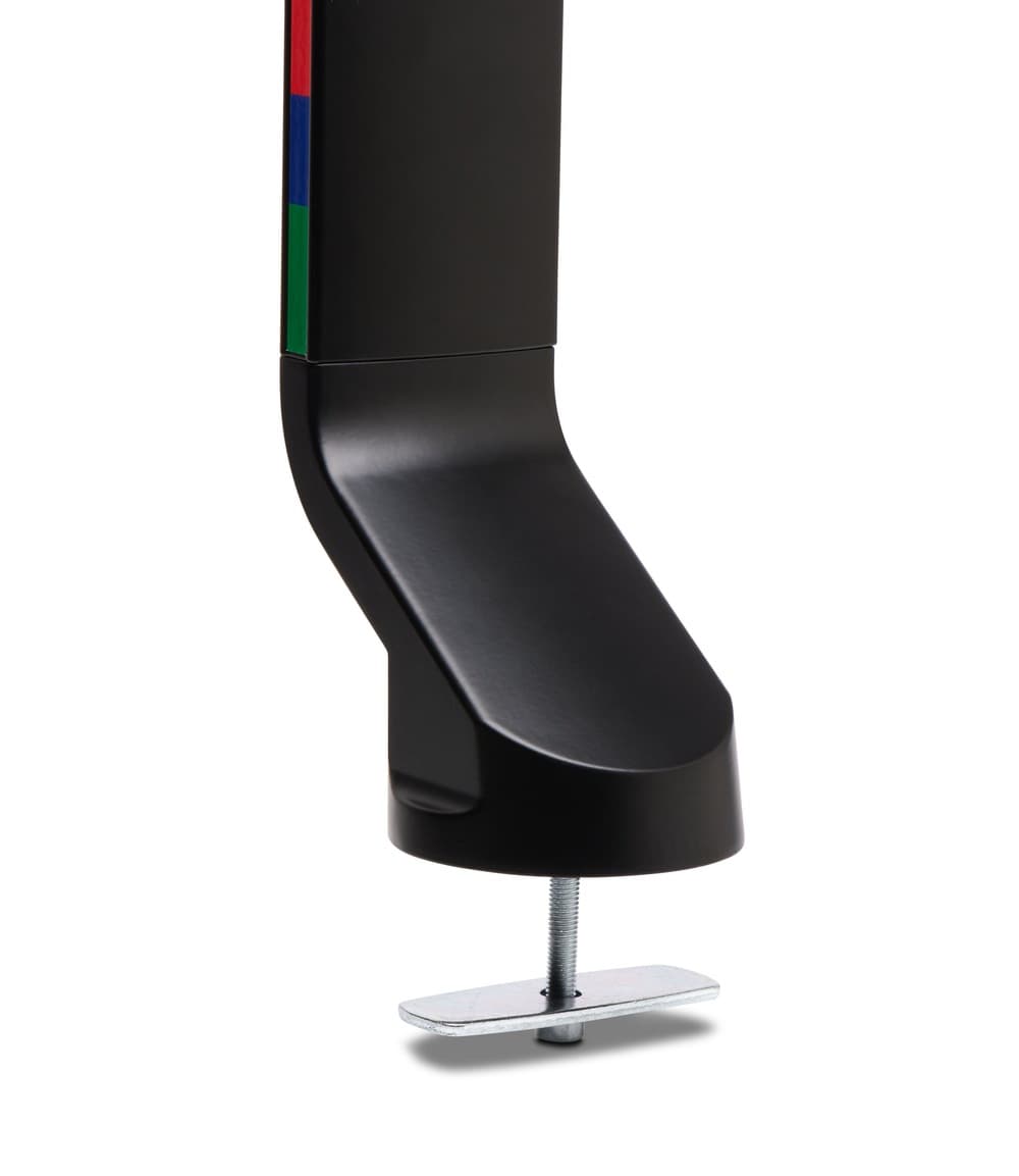 SUPORT de birou KENSINGTON, pt 1 TV/monitor plat, diag. max 32 inch, rotatie, inclinare, pivotare, verticala, max 8 Kg, "K55512WW" — miniatură