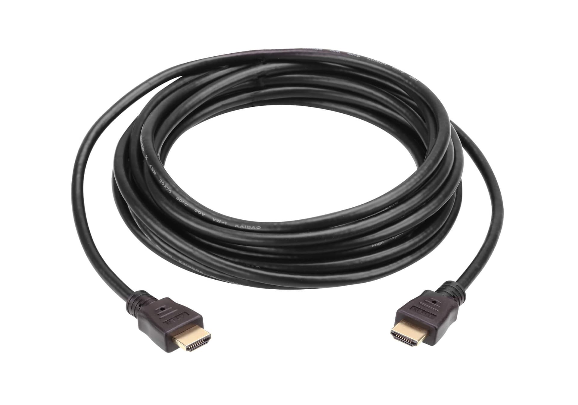 CABLU video ATEN, cablu or adaptor video, HDMI (T) la HDMI (T), 4K DCI (4096x2160) la 30Hz, 20 m, "2L-7D20H" — miniatură