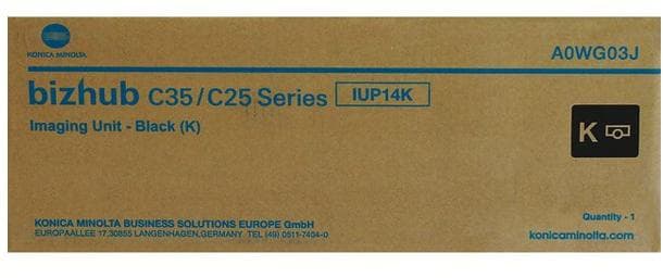 Drum Unit Original Konica-Minolta Black, IUP14K, pentru Bizhub C25|C35, 60K, "A0WG03J"