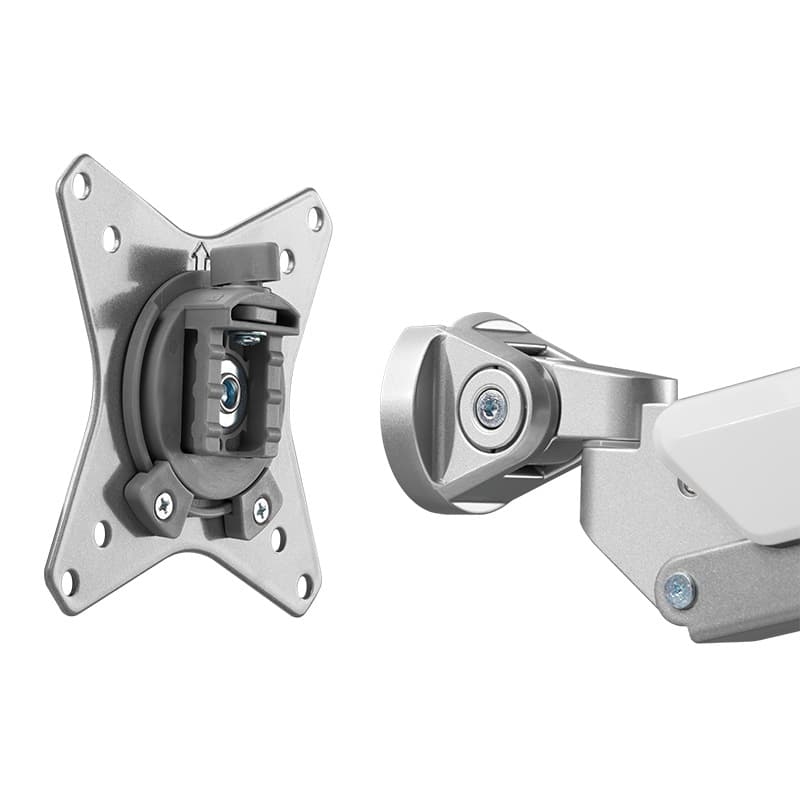 SUPORT de birou LOGILINK, pt 2 TV/monitor plat, curbat, diag. max 32 inch, rotatie, inclinare, pivotare, orizontala, verticala, totala, max 9 Kg x 3, "BP0088" — miniatură