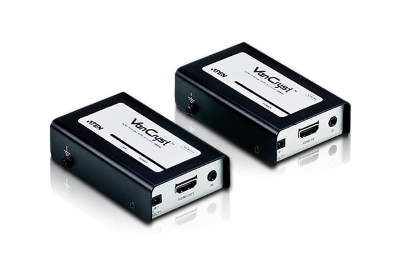 CABLU video ATEN, extender, HDMI (M) | RJ-45 x 2 la HDMI (M) | RJ-45 x 2, Full HD (1920x1080) la 60Hz, "VE810-A7-G"
