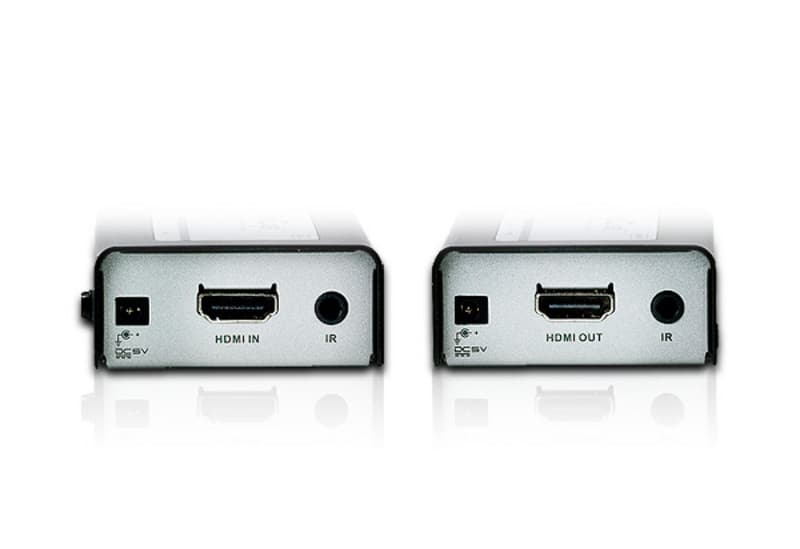 CABLU video ATEN, extender, HDMI (M) | RJ-45 x 2 la HDMI (M) | RJ-45 x 2, Full HD (1920x1080) la 60Hz, "VE810-A7-G" — miniatură