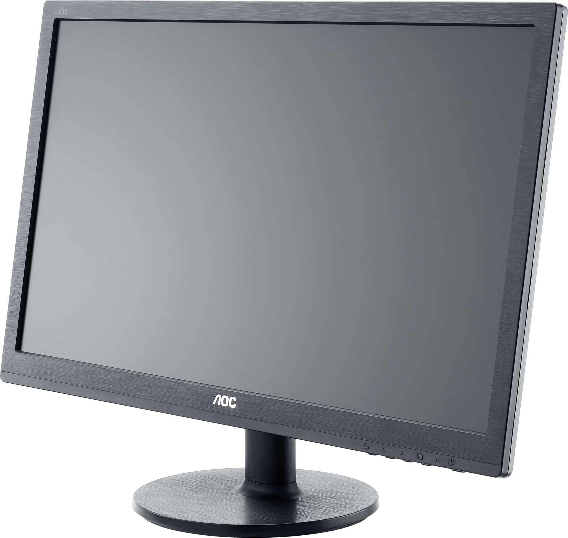 MONITOR AOC 21.5", home, office, TN, Full HD (1920 x 1080), Wide, 200 cd/mp, 5 ms, DVI, VGA, "E2260SWDAN" — miniatură