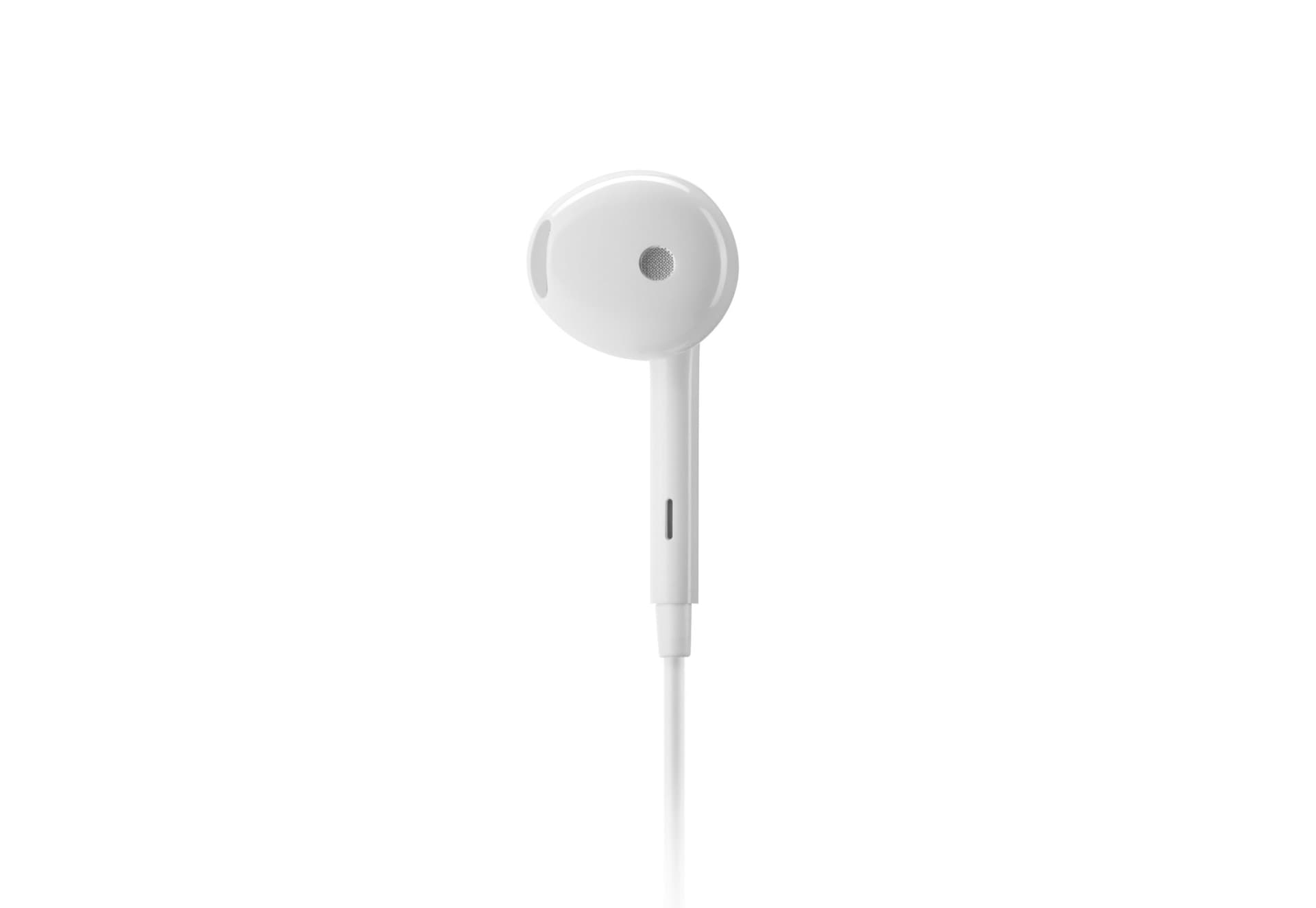 CASTI Edifier, cu fir, intraauriculare - butoni, pt smartphone, microfon pe fir, conectare prin Jack 3.5 mm, alb, "P180-Plus-W" — miniatură
