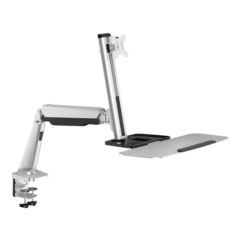 SUPORT de birou LOGILINK, pt 1 TV/monitor plat, diag. max 32 inch, rotatie, inclinare, pivotare, max 8 kg, "BP0040"