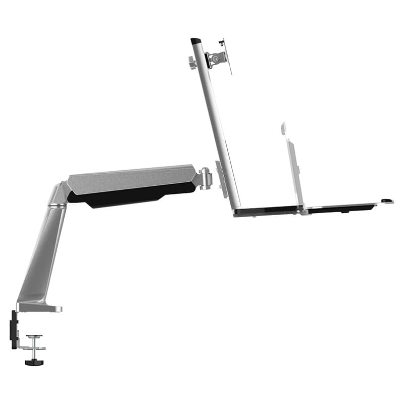 SUPORT de birou LOGILINK, pt 1 TV/monitor plat, diag. max 32 inch, rotatie, inclinare, pivotare, max 8 kg, "BP0040" — miniatură