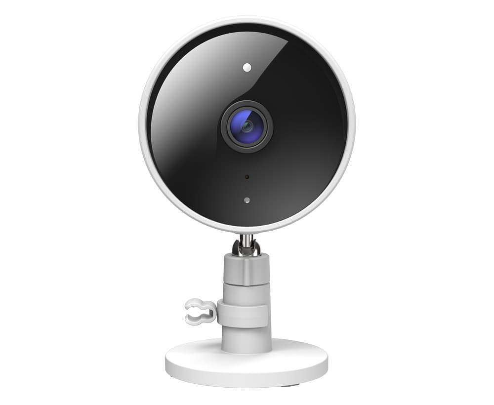 CAMERA IP D-Link, cube, pt. interior, dist. IR 5 m, tip lentila fixa 2.28 mm, 2 Mpx, wi-fi + RJ-45, microfon da, PoE nu, carcasa plastic, slot SD card da, "DCS-8302LH" — miniatură