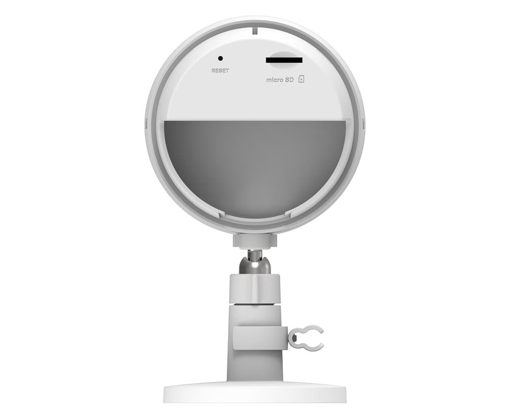CAMERA IP D-Link, cube, pt. interior, dist. IR 5 m, tip lentila fixa 2.28 mm, 2 Mpx, wi-fi + RJ-45, microfon da, PoE nu, carcasa plastic, slot SD card da, "DCS-8302LH" — miniatură