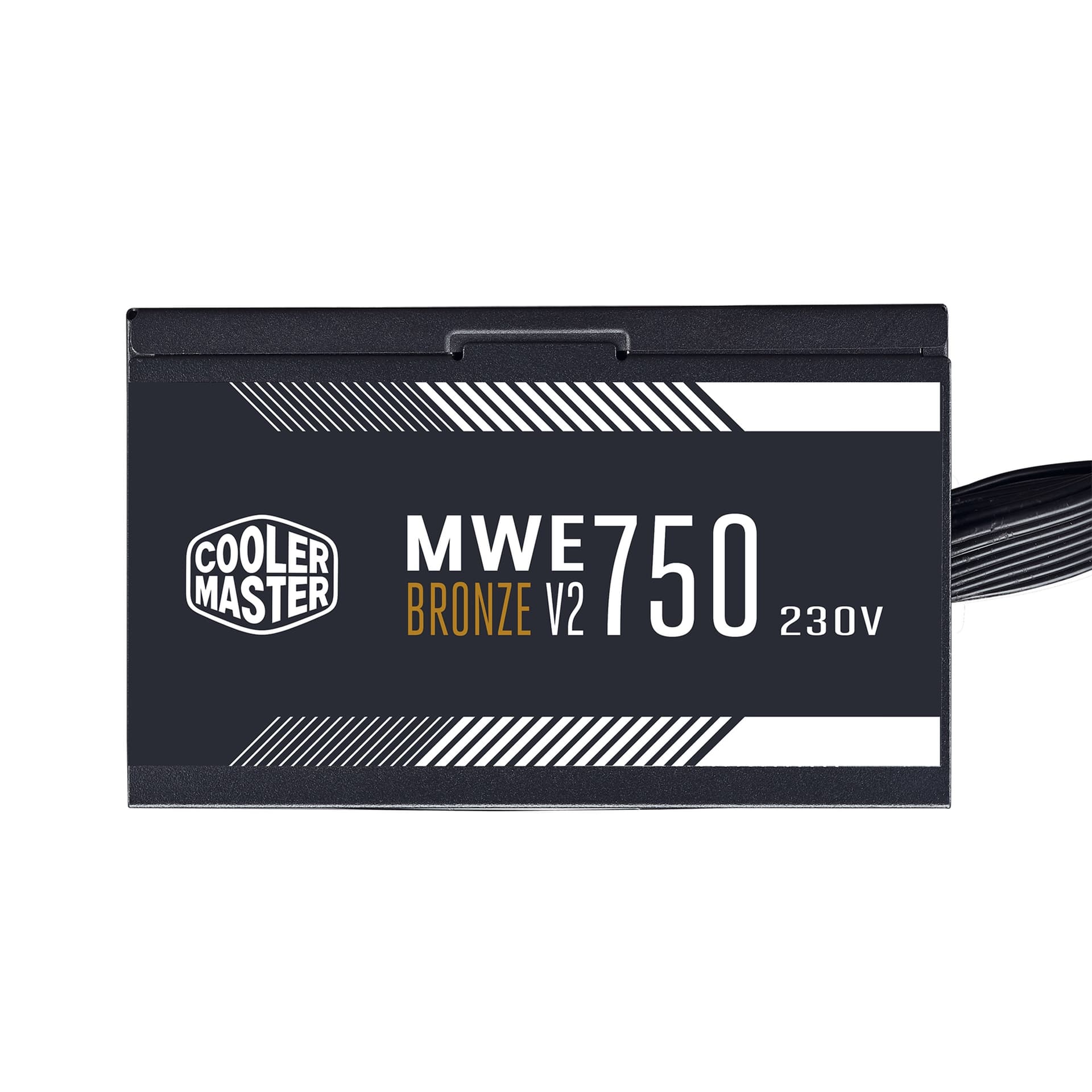 SURSA COOLER MASTER 750W (real), MWE 750 Bronze 230V V2, silent HDB fan 120mm, 80 Plus, 4x PCI-E (6+2), 6x S-ATA "MPE-7501-ACABW-BEU" — miniatură