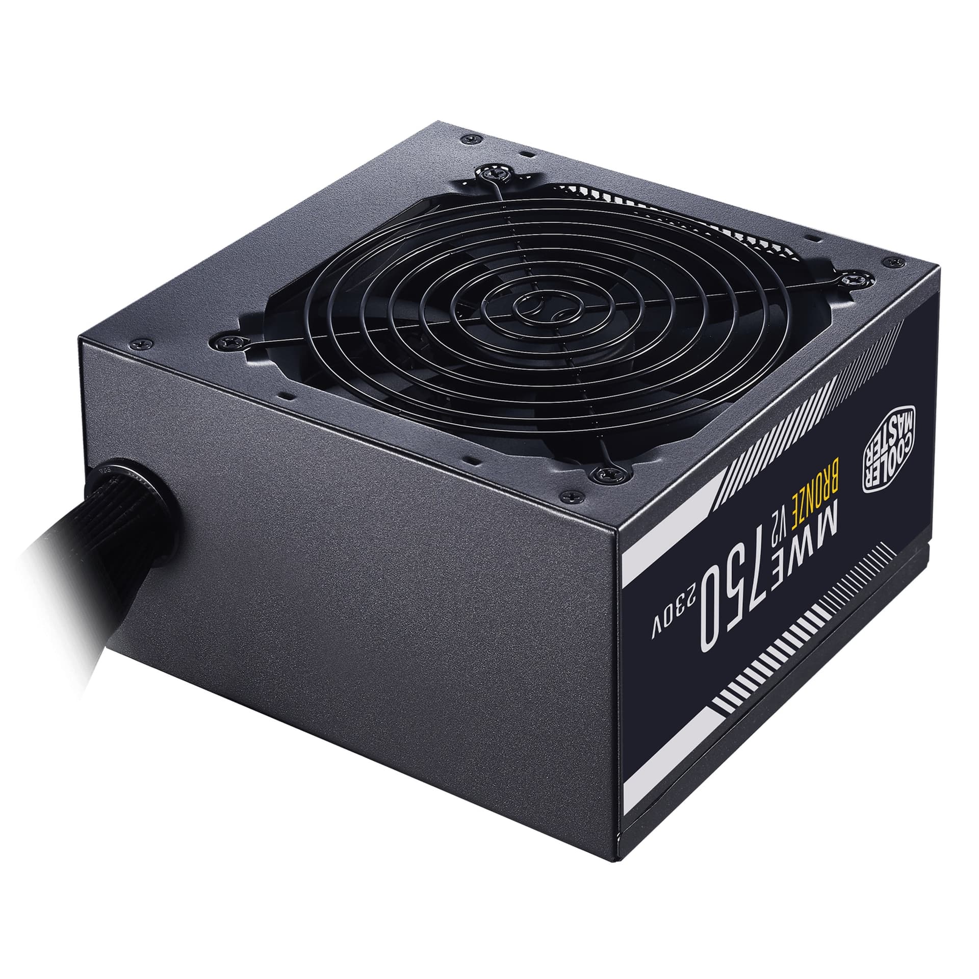 SURSA COOLER MASTER 750W (real), MWE 750 Bronze 230V V2, silent HDB fan 120mm, 80 Plus, 4x PCI-E (6+2), 6x S-ATA "MPE-7501-ACABW-BEU" — miniatură