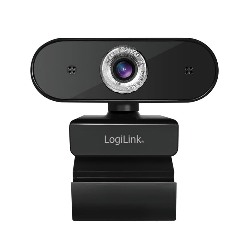CAMERA WEB LOGILINK senzor. 720p HD cu rezolutie video 1280x720; inclinare 30grade, rotatie 180grade, microfon, cablu 1.45m, "UA0368" — miniatură