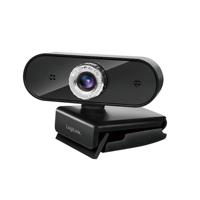 CAMERA WEB LOGILINK senzor. 720p HD cu rezolutie video 1280x720; inclinare 30grade, rotatie 180grade, microfon, cablu 1.45m, "UA0368" — miniatură