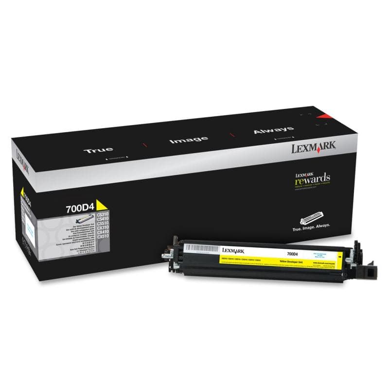 Drum Unit Original Lexmark Yellow, 70C0D40, pentru CS310|CX310|CS410|CX410|CS510|CX510|C2132|XC2130|XC2132, 40K, "70C0D40"
