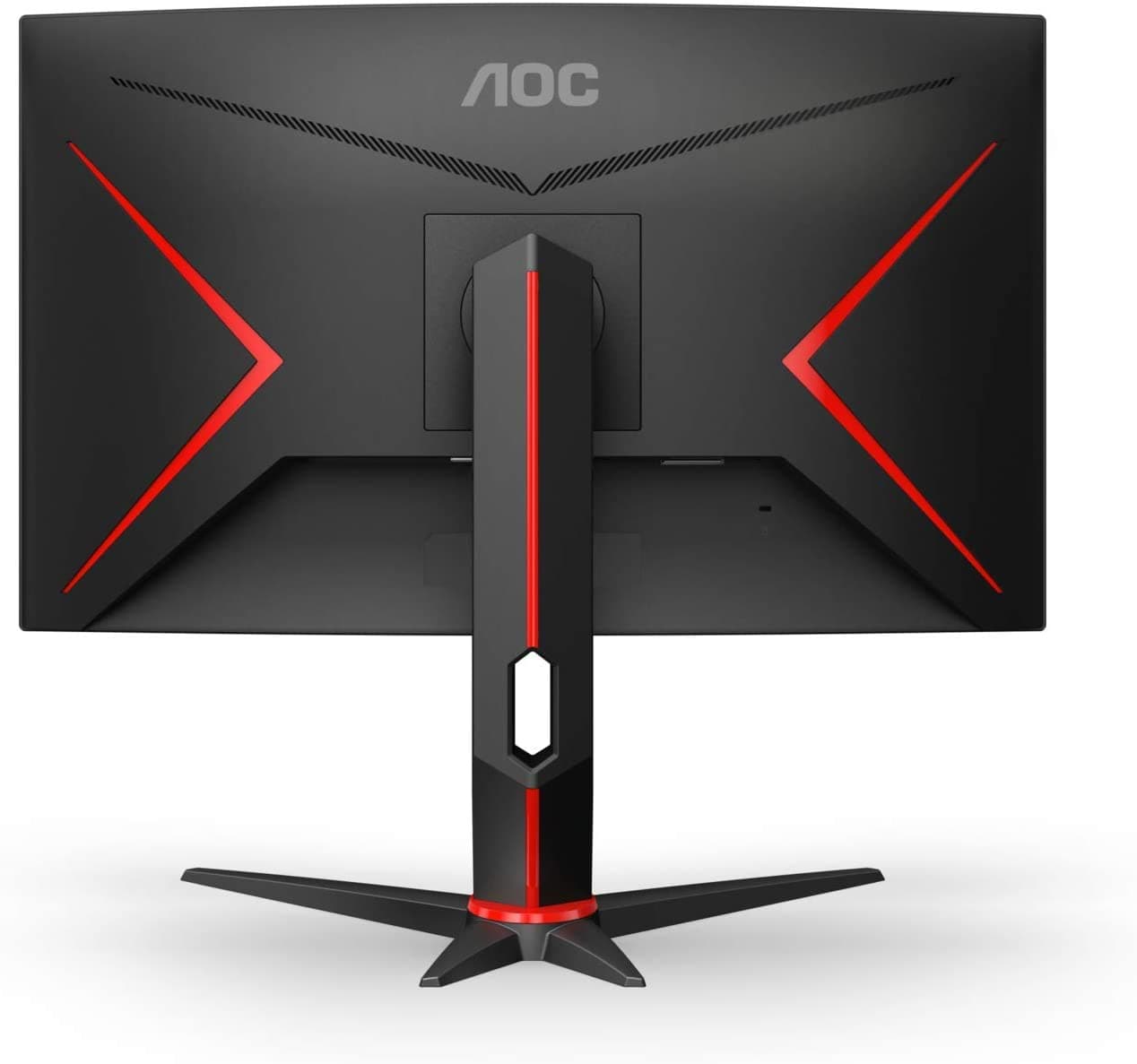 MONITOR AOC 24" gaming, refresh 165Hz, VA, Full HD (1920 x 1080), Wide, curbat, 250 cd/mp, 1 ms, VGA, HDMI x 2, DisplayPort, "C24G2U/BK " — miniatură