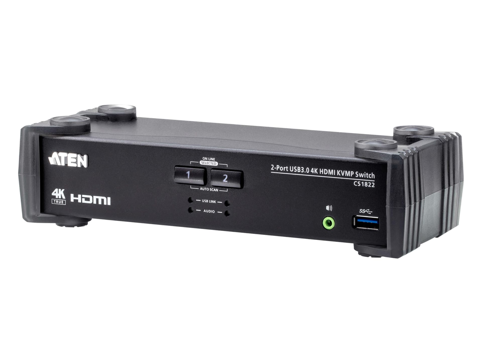 SWITCH KVM ATEN, 2-Port USB3.0 4K HDMI KVMP Switch "CS1822-AT-G"