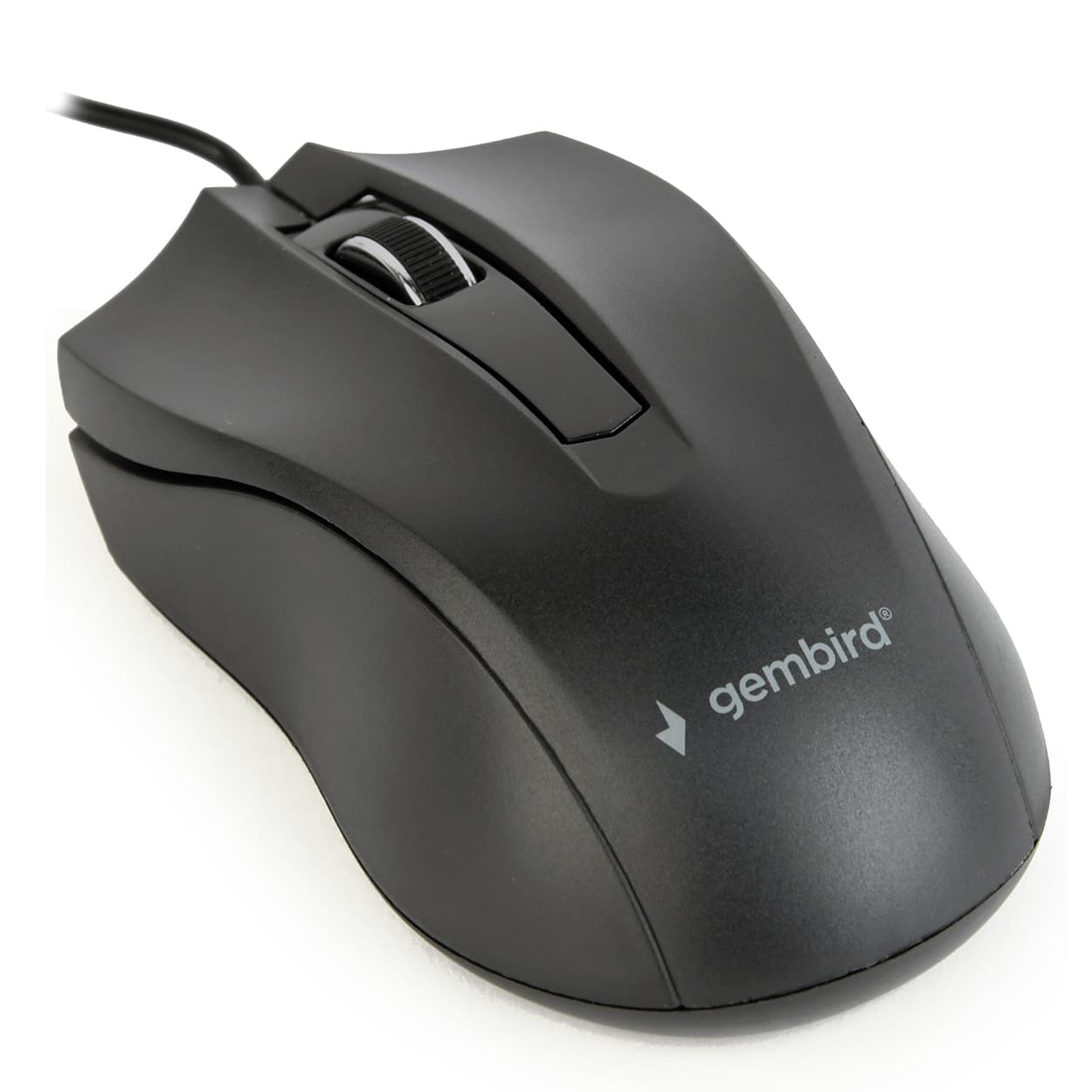 MOUSE GEMBIRD, PC sau NB, cu fir, USB, optic, 1000 dpi, butoane/scroll 3/1, negru, "MUS-3B-01"