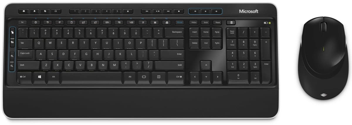 Kit TASTATURA si Mouse Microsoft, "Dektop 3050", wireless, 126 taste format standard, mouse, 3/1 butoane, negru, "PP3-00023"