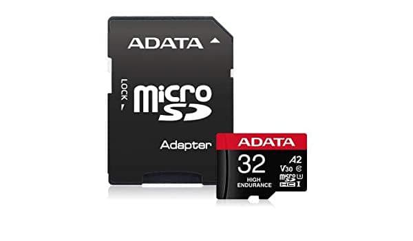 CARD MicroSD ADATA, 32 GB, MicroSDXC, clasa 10, standard UHS-I U3, "AUSDH32GUI3V30SHA2"
