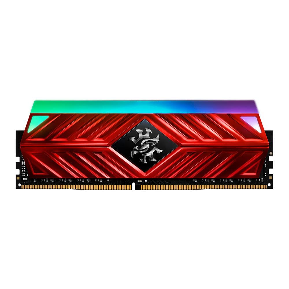 Memorie DDR Adata - gaming DDR4 8 GB, frecventa 3600 MHz, 1 modul, radiator, iluminare RGB, "AX4U360038G18A-ST41"