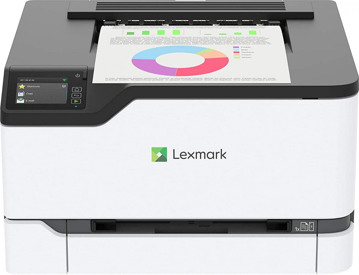 Imprimanta Laser Color Lexmark C3426DW, A4, Functii: Impr., Viteza de Printare Monocrom: 30ppm, Viteza de printare color:30ppm, Conectiv:USB|Ret|WiFi, Duplex:Da, ADF:Nu "C3426DW"