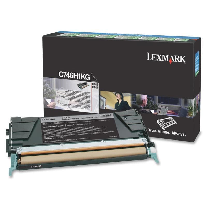 Toner Original Lexmark Black, C746H1KG, pentru C746|C748, 12K, "C746H1KG"
