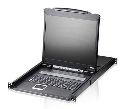 CONSOLA KVM ATEN control 8 PC la 1 consola, conector tip SPHD-15 (M) x 8, "CL1308N-ATA-AG"
