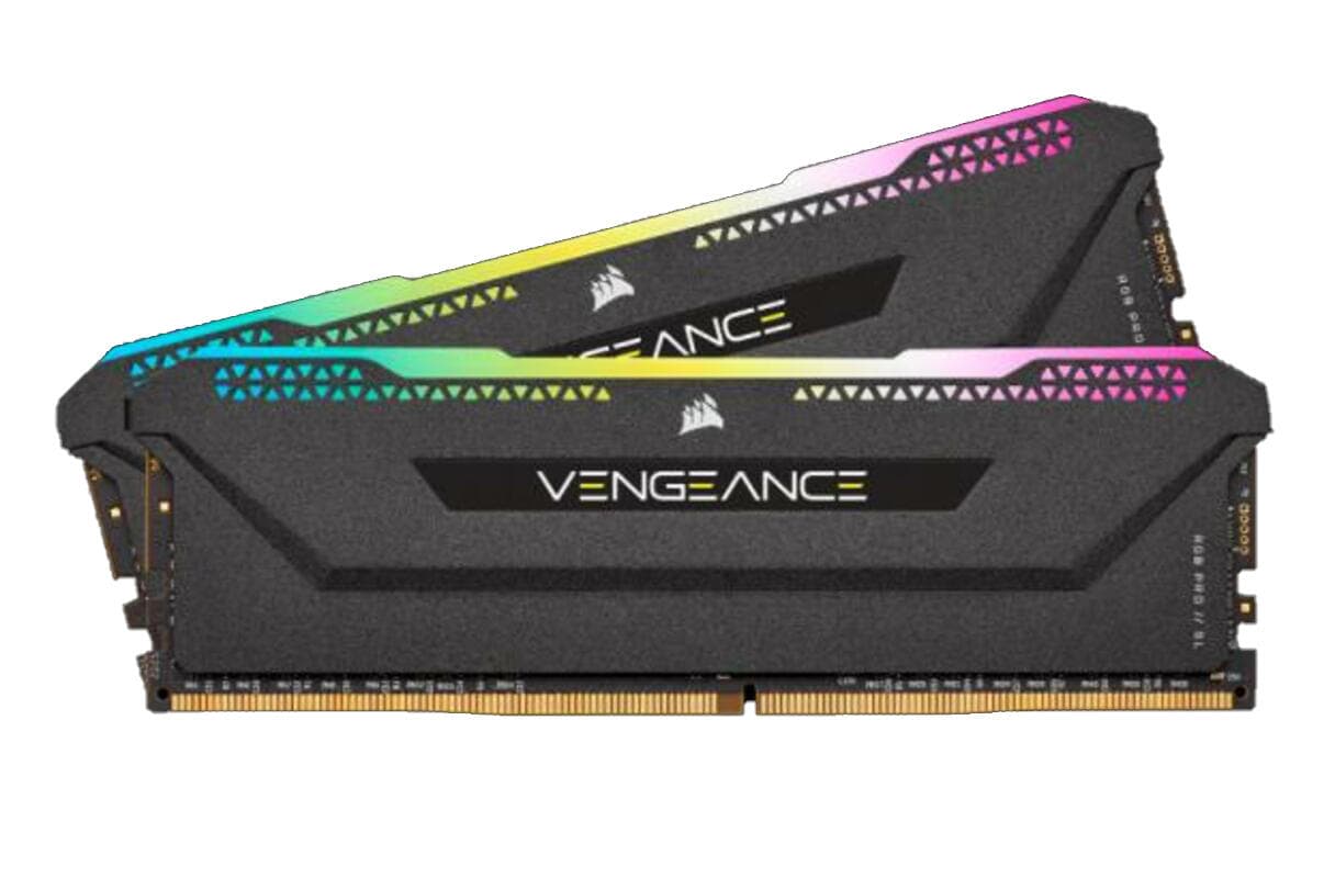 Memorie DDR Corsair DDR4 32 GB, frecventa 3200 MHz, 16 GB x 2 module, radiator, iluminare RGB, "CMH32GX4M2Z3200C16"