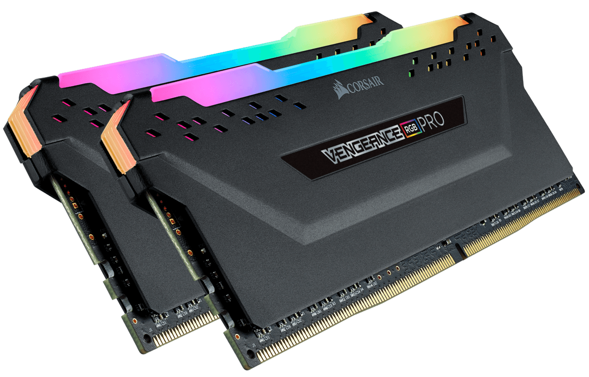 Memorie DDR Corsair DDR4 32 GB, frecventa 3600 MHz, 16 GB x 2 module, radiator, iluminare RGB, "CMW32GX4M2Z3600C18"