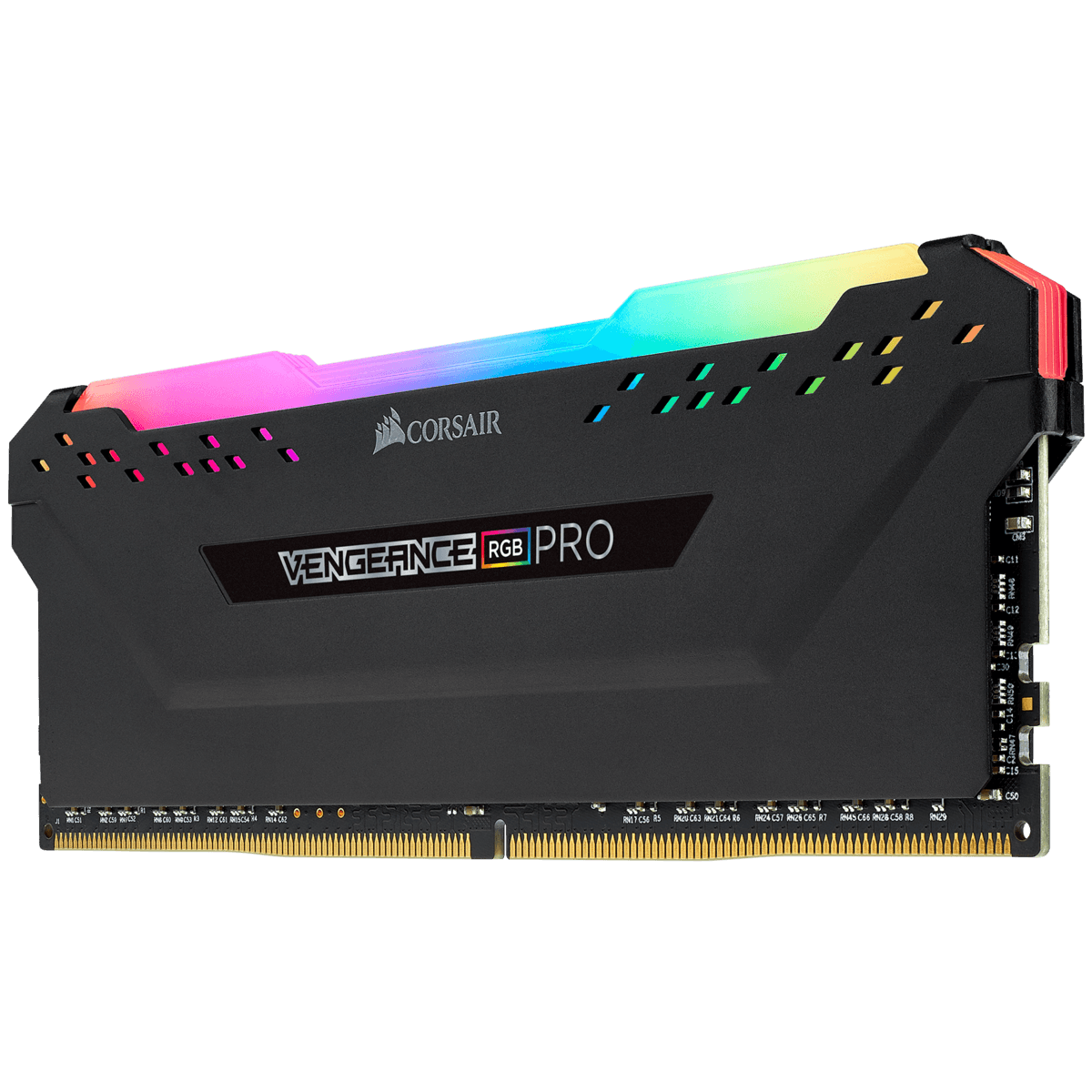 Memorie DDR Corsair DDR4 8 GB, frecventa 3600 MHz, 1 modul, radiator, iluminare RGB, "CMW8GX4M1Z3600C18" Latenta: — miniatură