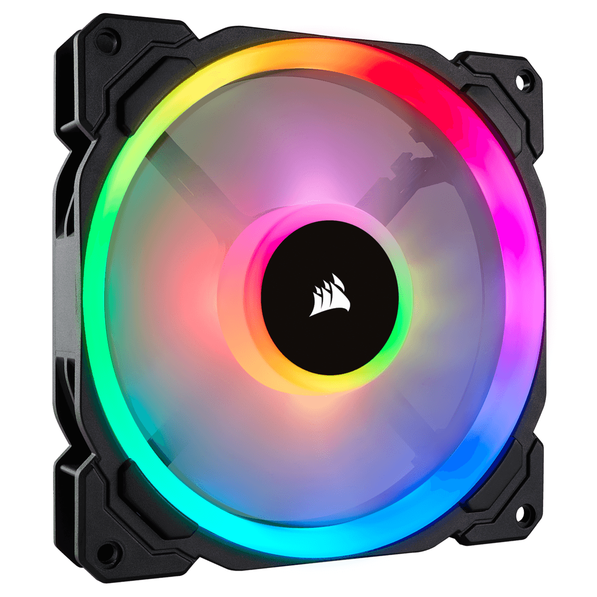 VENTILATOR CORSAIR, pt carcasa PC, 140 mm, 1300 rpm, LED RGB, pack 1 ventilator, "CO-9050073-WW"