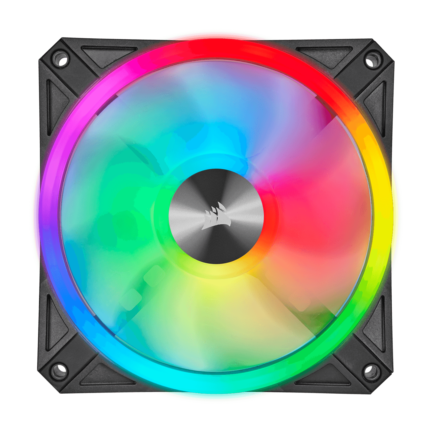 VENTILATOR CORSAIR, pt carcasa PC, 120 mm, 1500 rpm, LED RGB, pack 1 ventilator, "CO-9050097-WW" — miniatură