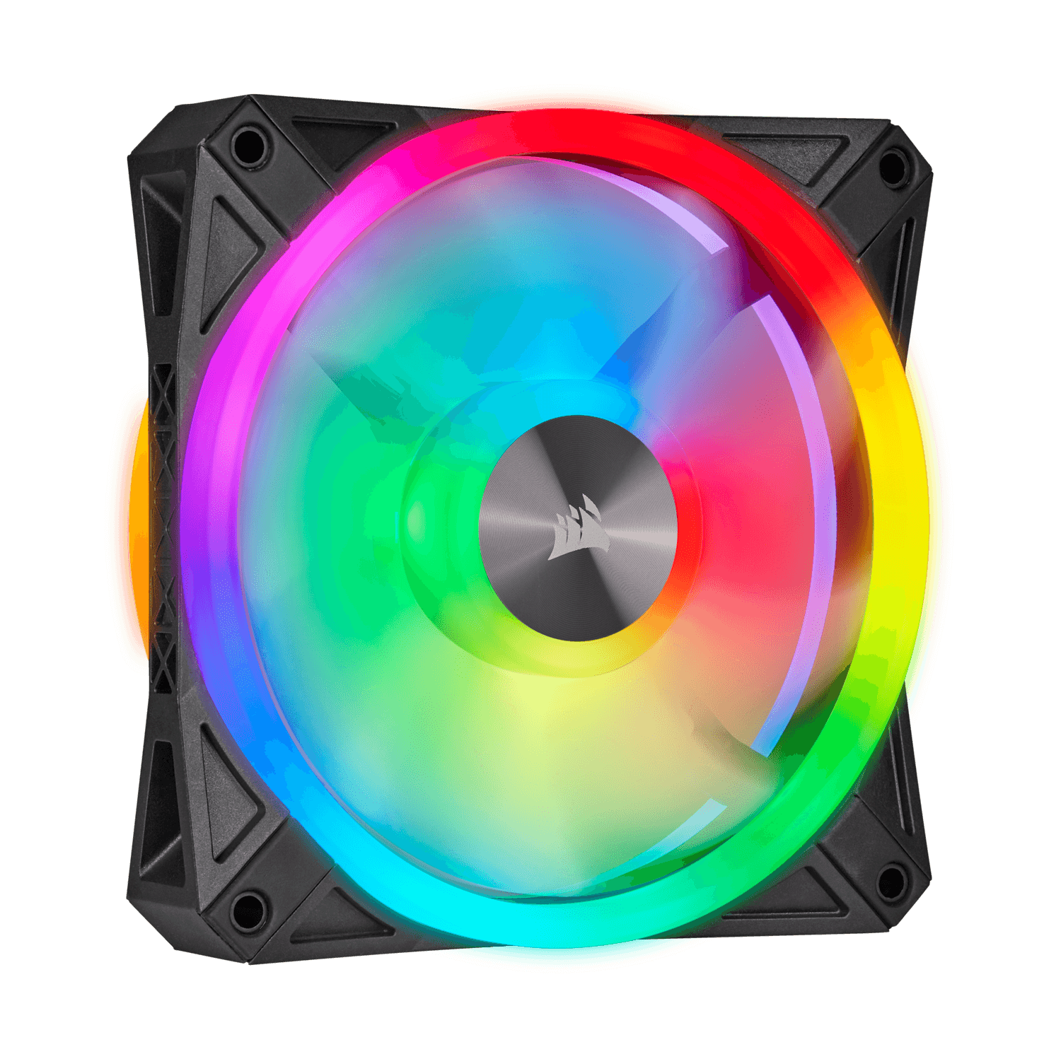 VENTILATOR CORSAIR, pt carcasa PC, 120 mm, 1500 rpm, LED RGB, pack 1 ventilator, "CO-9050097-WW"