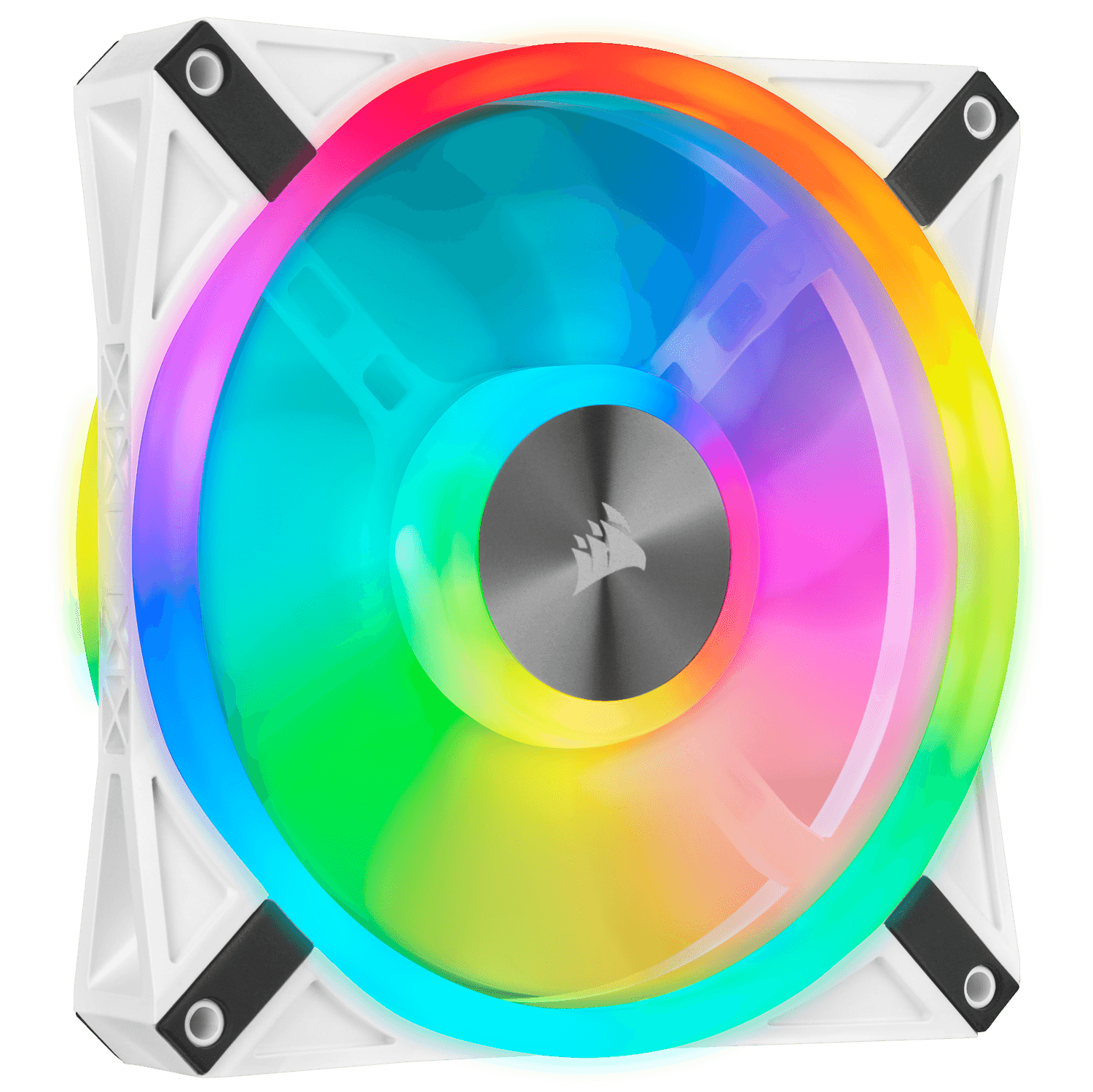 VENTILATOR CORSAIR, pt carcasa PC, 140 mm, 1250 rpm, LED RGB, pack 2 ventilatoare, "CO-9050106-WW" — miniatură