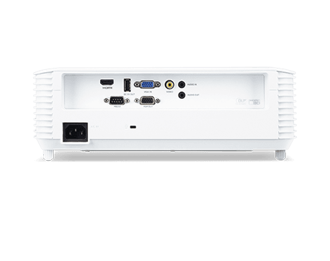 PROIECTOR ACER S1286H, lampa DLP, 3500 lumeni, rezolutie XGA (1024 x 768), contrast 20.000 : 1, VGA, HDMI, USB 2.0, Audio RCA x 2, boxe, "MR.JQF11.001" — miniatură