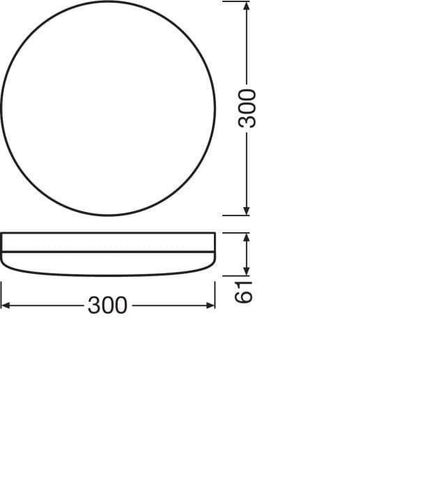 PLAFONIERA OSRAM, LED, soclu integrat, putere 24 W, tip lumina alb rece, 1920 lumeni, alimentare 220 - 230 V, "000004058075062221" — miniatură