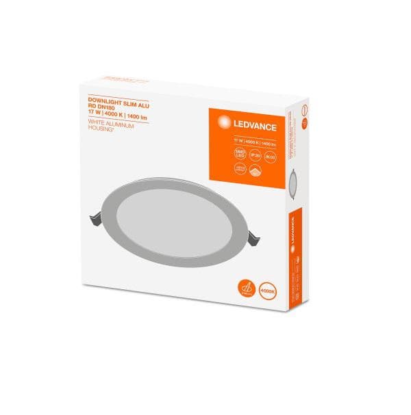 PANOU LED OSRAM, LED, soclu integrat, putere 17 W, tip lumina alb rece, 1350 lumeni, alimentare 220 - 230 V, "000004058075063921" — miniatură