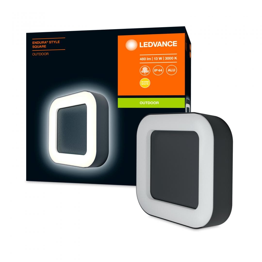 APLICA OSRAM, LED, soclu integrat, putere 13 W, tip lumina alb calda, 480 lumeni, alimentare 220 - 230 V, "000004058075205253"