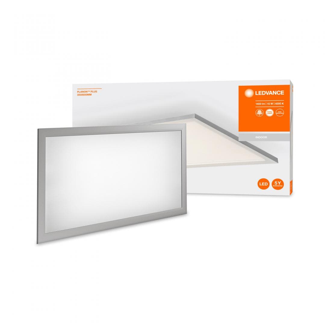 PANOU LED OSRAM, LED, soclu integrat, putere 15 W, tip lumina alb rece, 1500 lumeni, alimentare 220 - 230 V, "000004058075268081"