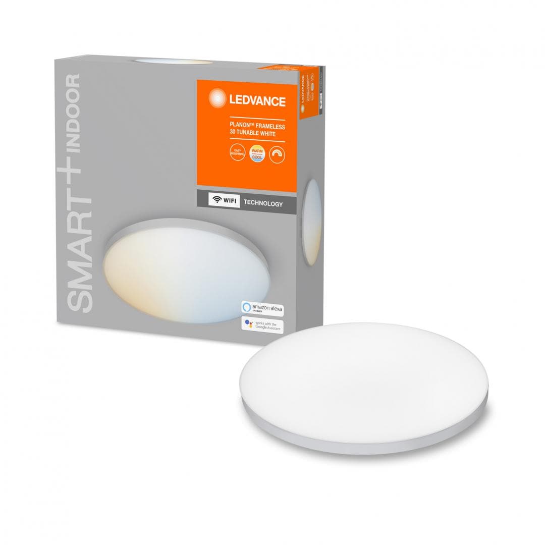 PLAFONIERA smart OSRAM, LED, soclu integrat, putere 20 W, tip lumina alb, 1700 lumeni, alimentare 220 - 230 V, "000004058075484672"
