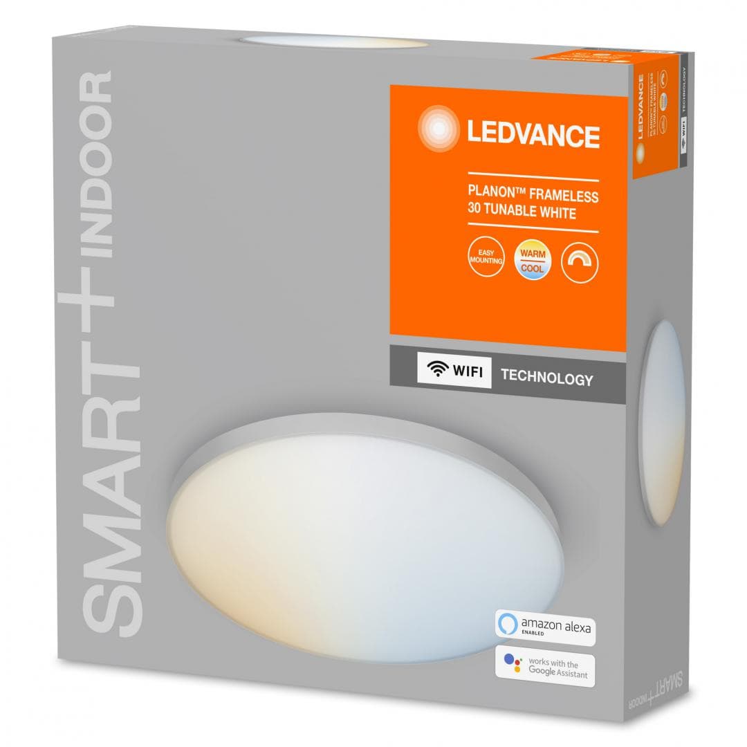 PLAFONIERA smart OSRAM, LED, soclu integrat, putere 20 W, tip lumina alb, 1700 lumeni, alimentare 220 - 230 V, "000004058075484672" — miniatură