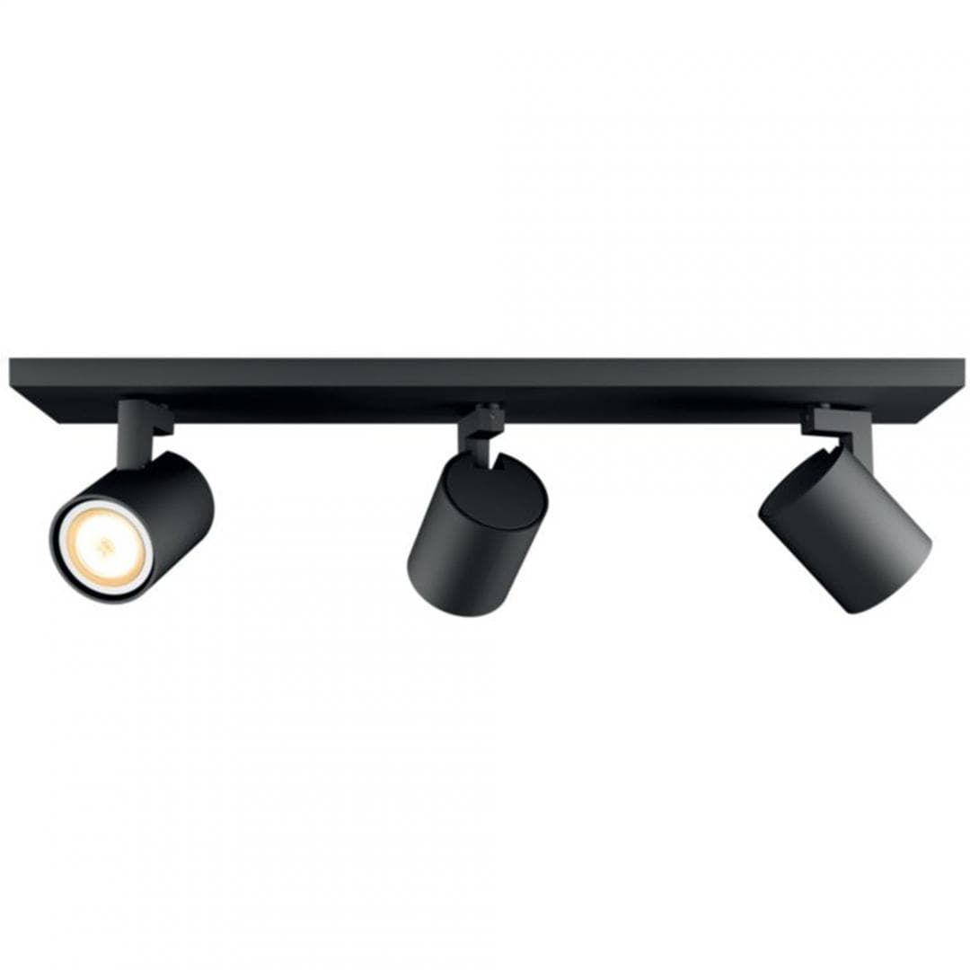 PLAFONIERA smart PHILIPS, LED, soclu GU10, putere 5 W x 3, tip lumina alb, 1050 lumeni, alimentare 220 - 230 V, "000008718696159361"