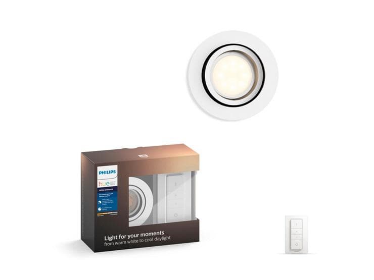 APLICA smart PHILIPS, LED, soclu GU10, putere 5 W, tip lumina alb, 250 lumeni, alimentare 220 - 230 V, "000008718696161074"